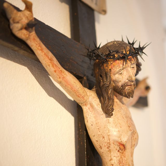 kruis in de kapel van "Collegium Paulinum"